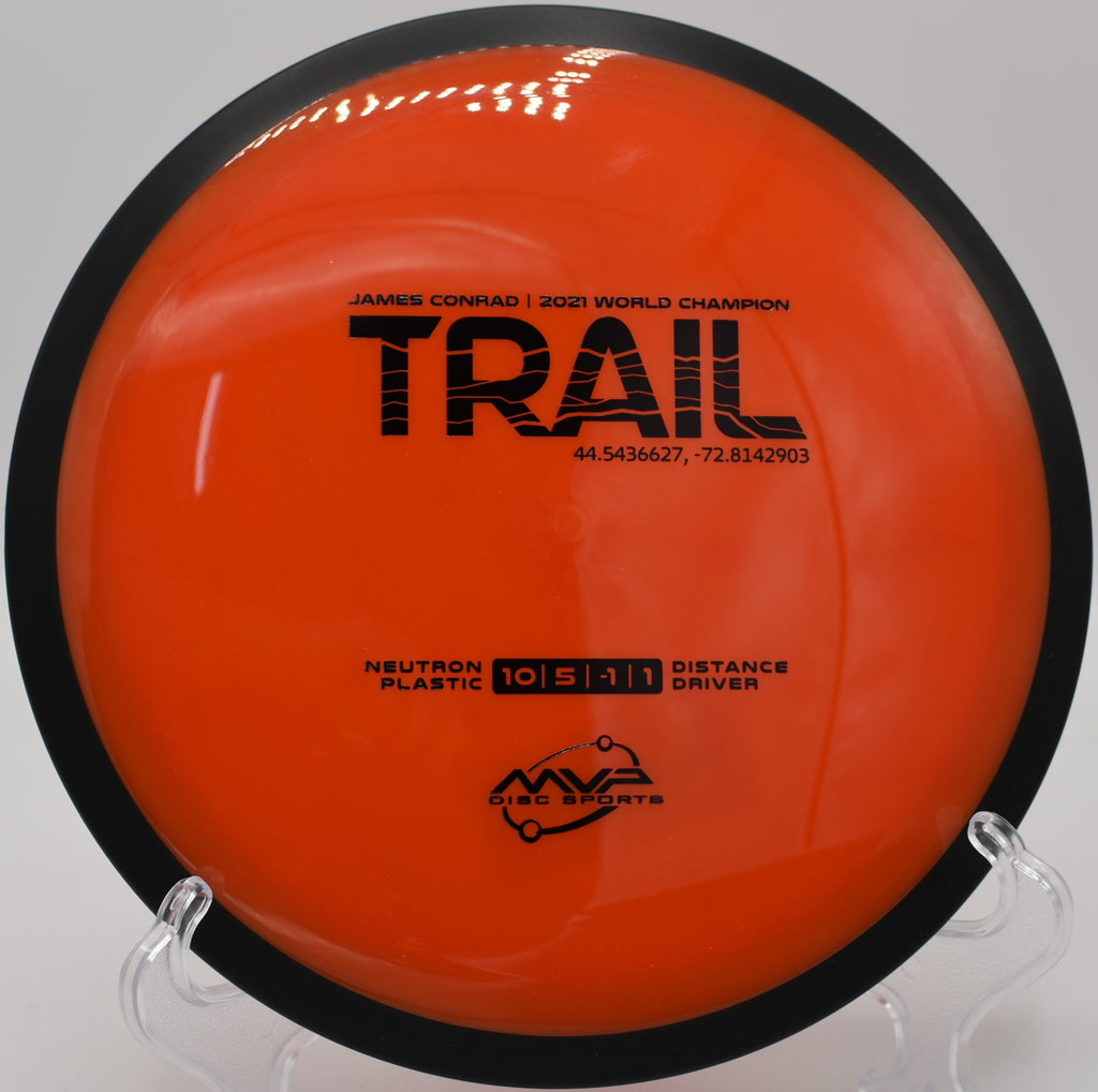 Accurate fairway shot with a Neutron Trail at The Bear Disc Golf Course in Luce County, Michigan.

