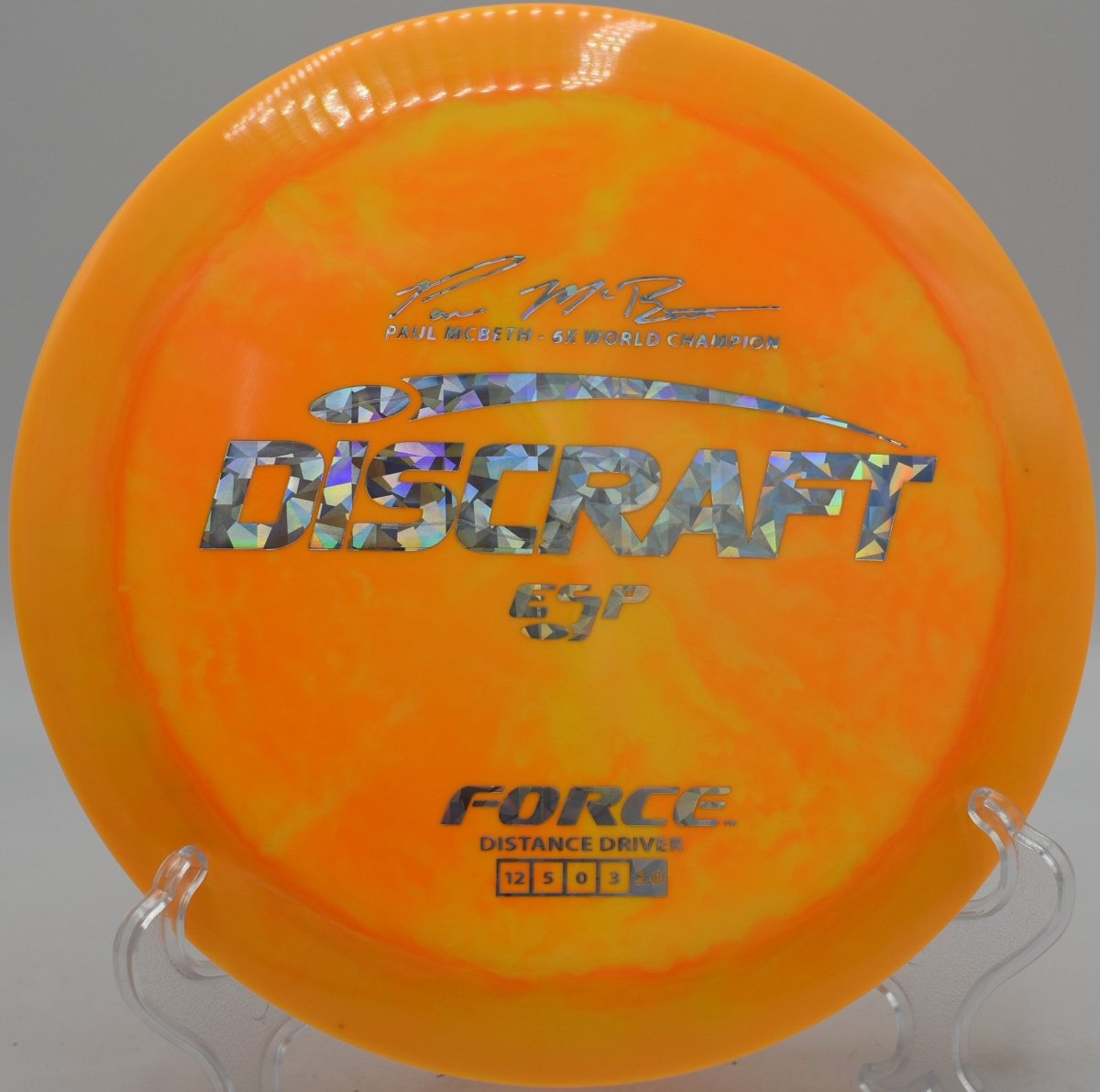 Discraft ESP Force Paul McBeth 6X distance driver available in Texas with nationwide shipping for overstable max distance drives