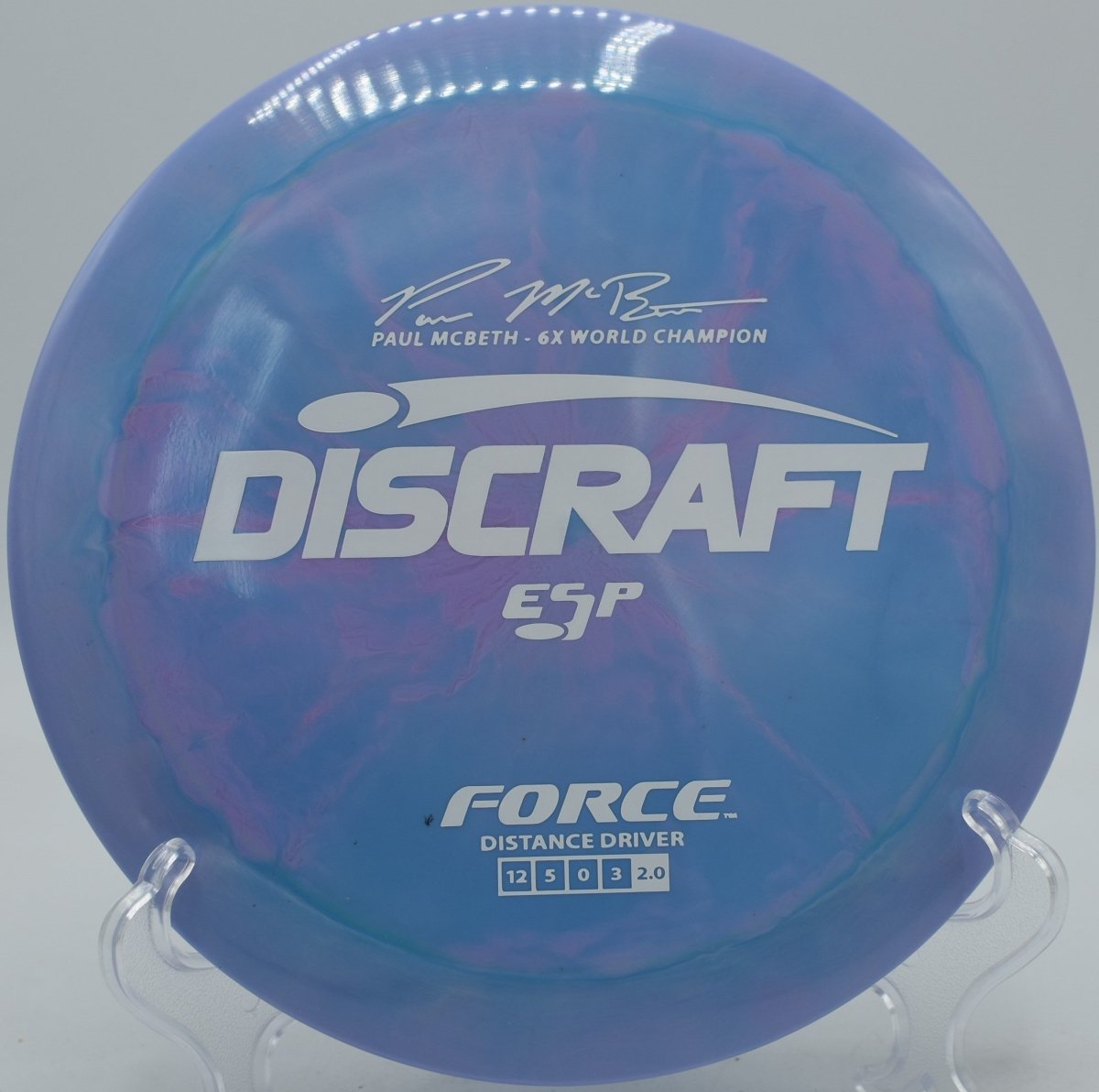 ESP Force Paul McBeth 6X driver popular in California with nationwide shipping for powerful forehand flex shots
