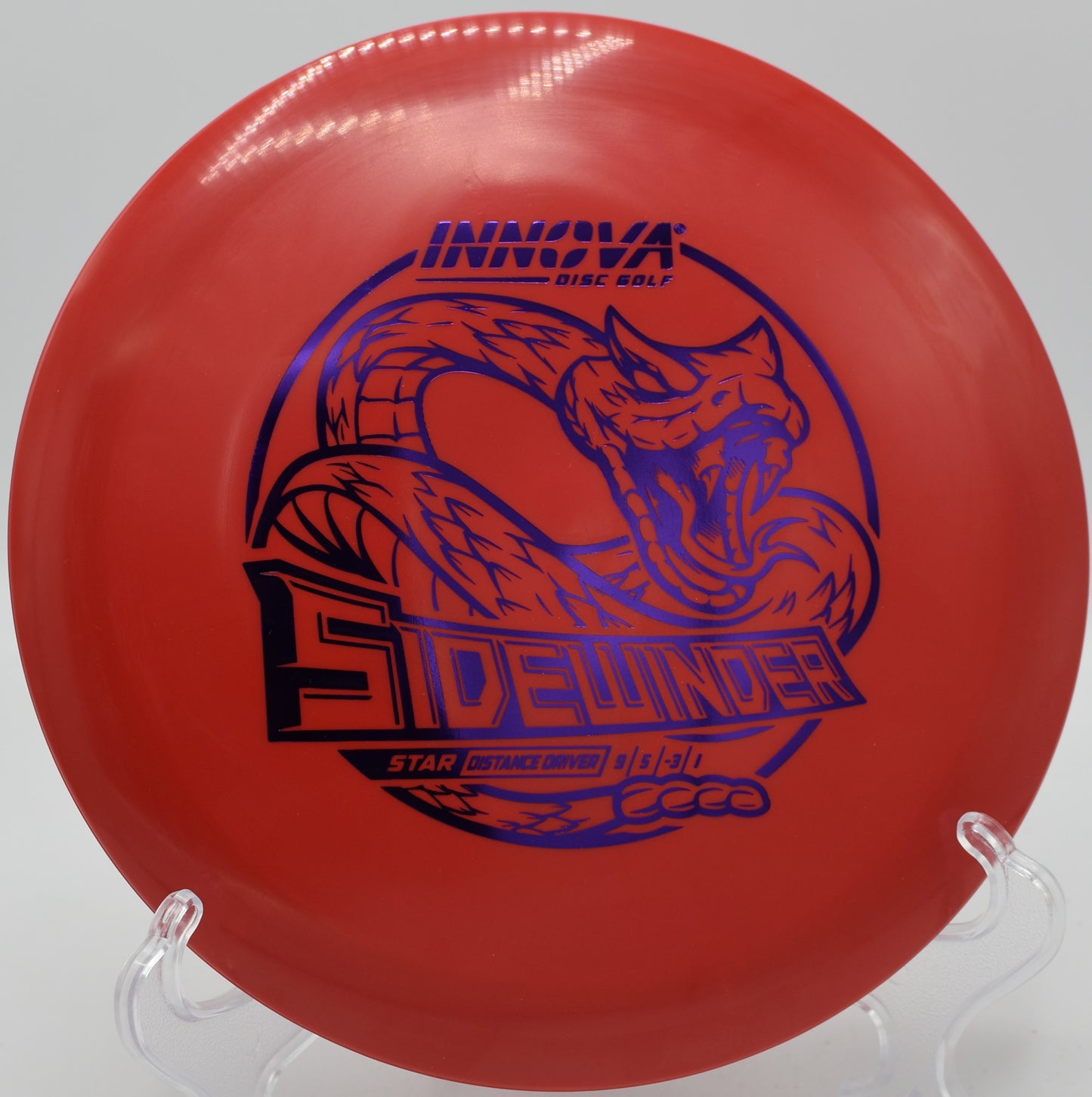 "At Redwood Vista Disc Golf in San Francisco, CA, Star Sidewinder excels with a dynamic, aggressive turnover and extended flight for distance."
