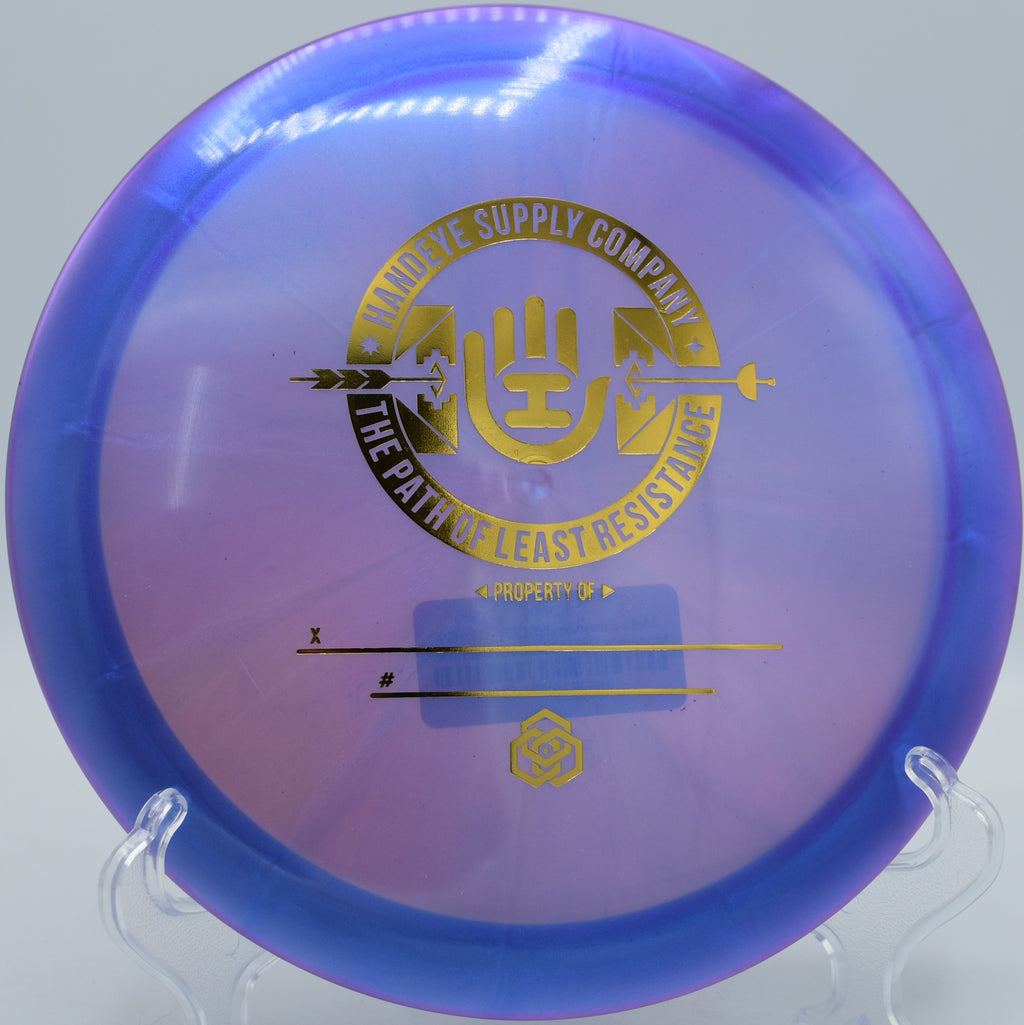 Discmania Meta Essence turnover line at Windwood Presbyterian Church DGC in Houston, Texas

