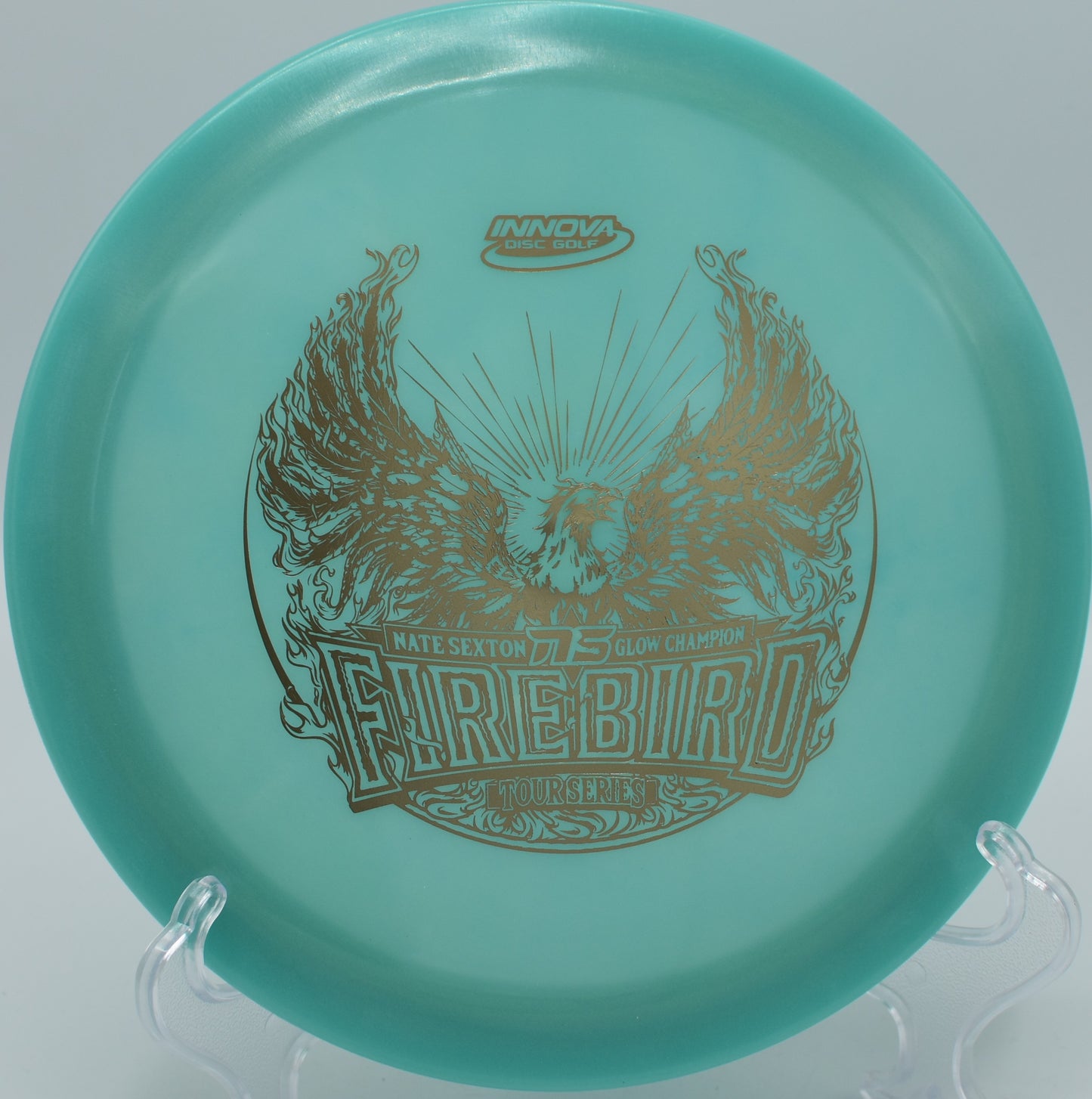 "Exclusive Sexton Glow Firebird for Disc Golf Players in San Diego, CA"
