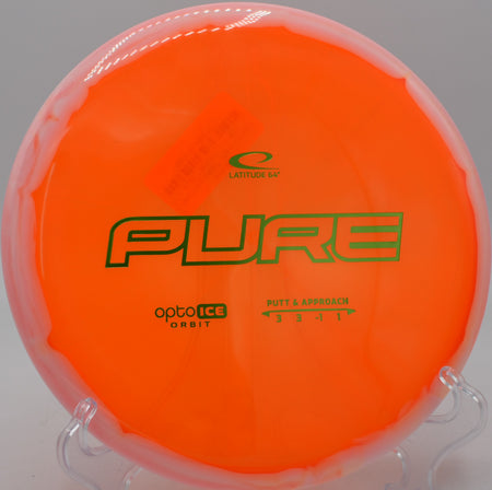 Latitude 64 Opto Ice Orbit Pure sailing on a straight line at Lemon Lake Gold in Crown Point, Indiana.

