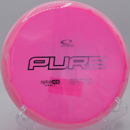 Latitude 64 Opto Ice Orbit Pure finishing soft at Harmon Park in Lebanon, Oregon.

