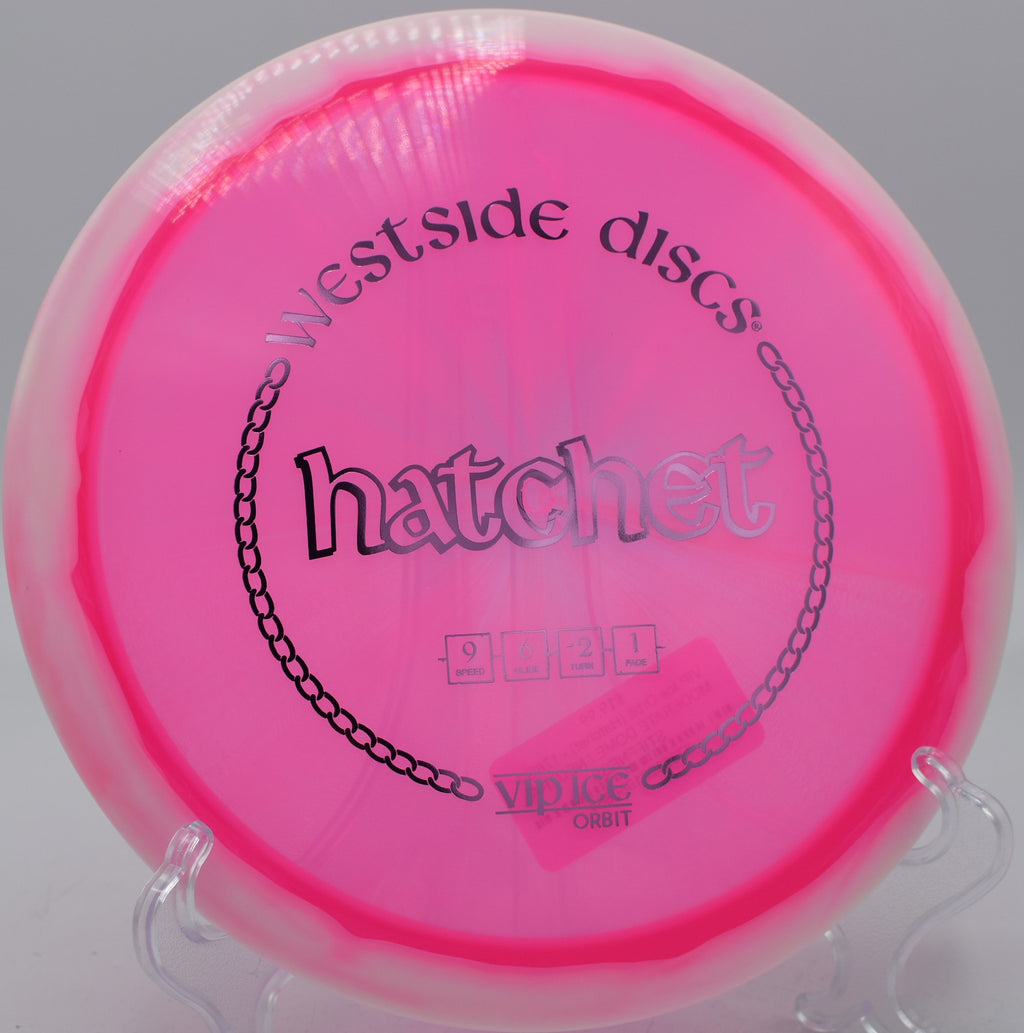Orbit Hatchet released forehand into a tight gap at The Hill at Disc Golf Heaven in Indiana.

