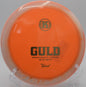 Sustainable long drive with a K1 Grind Guld at Creekside Park Disc Golf Course in Archdale, North Carolina.

