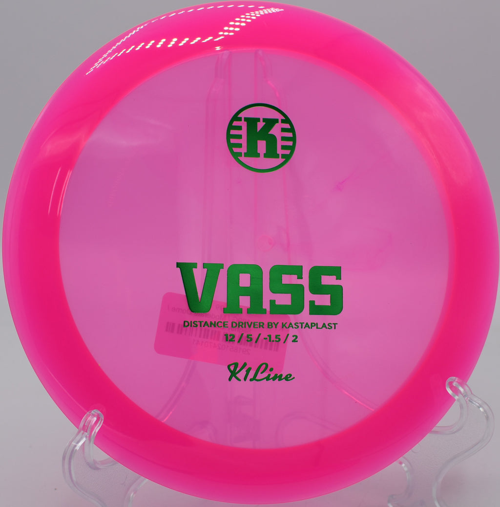 Full-power rip with a K1 Vass at Fox Chase Disc Golf Course in Albemarle, North Carolina.

