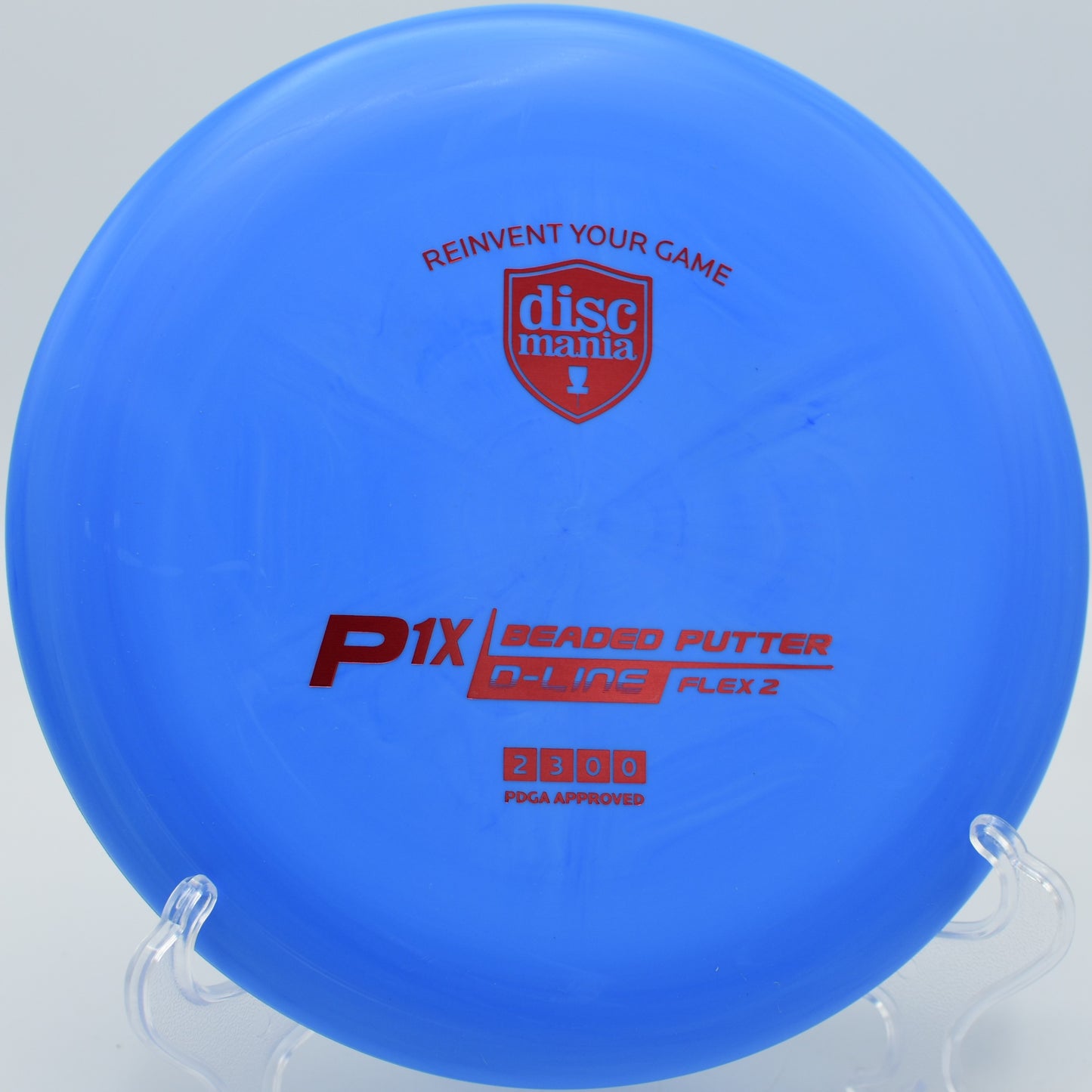 Clean backhand release with a P1x at Central Park Disc Golf Course in Cumming, Georgia.

