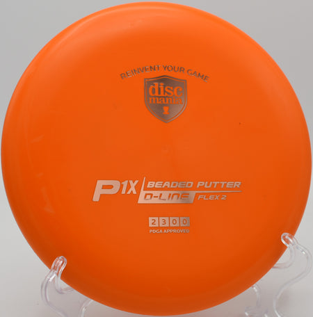 Touch upshot with a P1x at Waterworks Park Disc Golf Course in Des Moines, Iowa.

