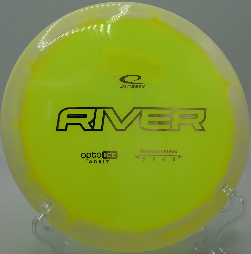 Opto Ice Orbit River gliding smoothly through dense trees at Oak Grove in Pasadena, California.

