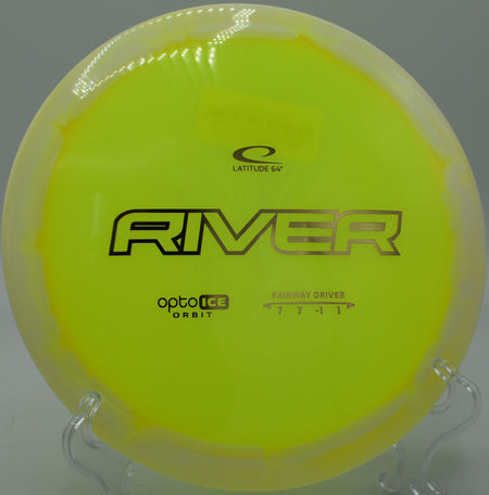 Opto Ice Orbit River gliding smoothly through dense trees at Oak Grove in Pasadena, California.

