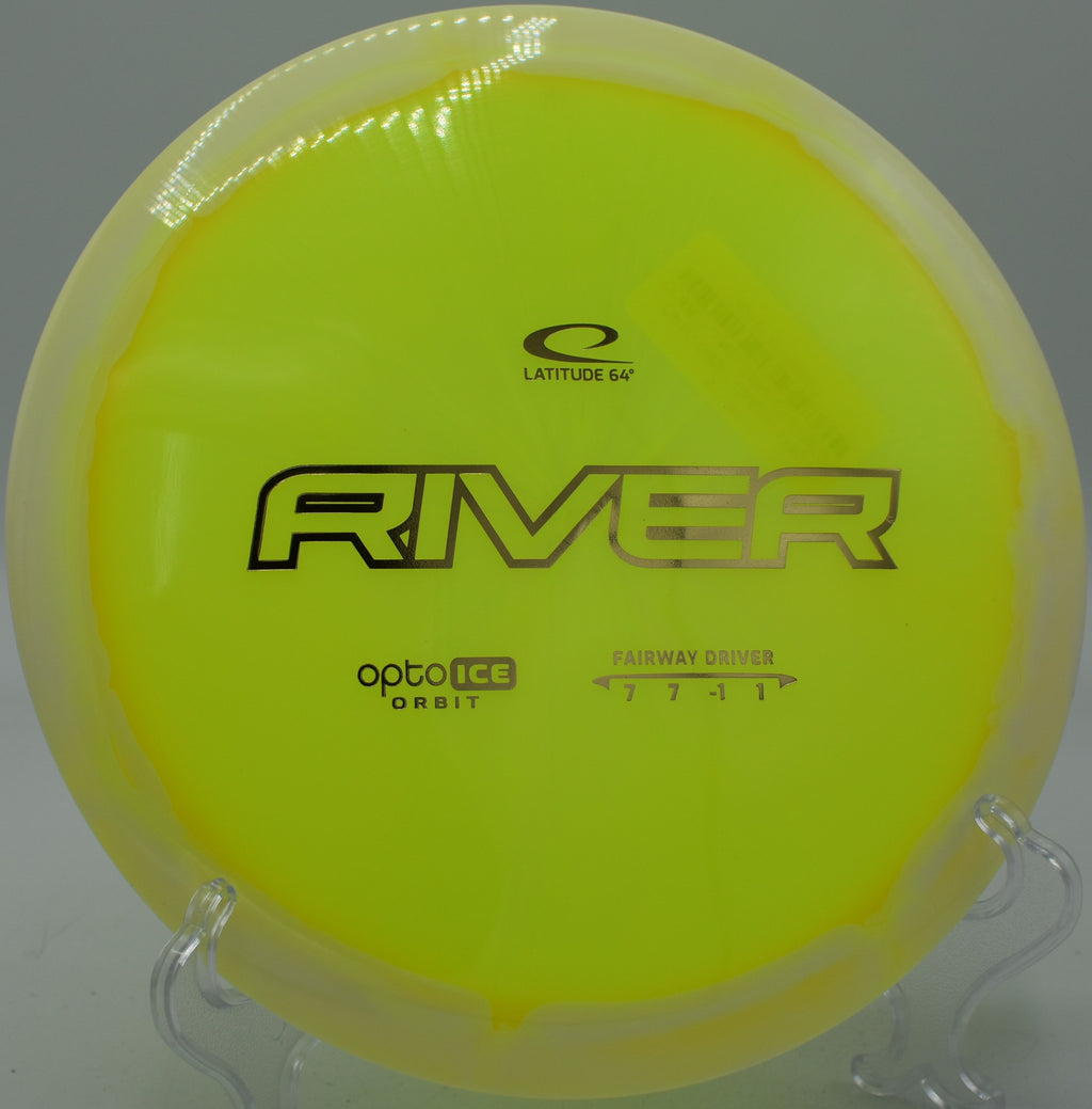 Colorful Orbit River catching light at Tumble Tree DGC in Vermont.

