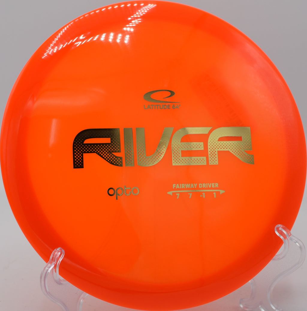 Close-up of an Opto River shining in the sun at Flyboy Aviation DGC in Whitesburg, Georgia.

