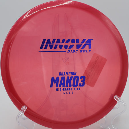 Champion Mako3 carving a straight tunnel shot at Idlewild Disc Golf Course in Burlington, KY