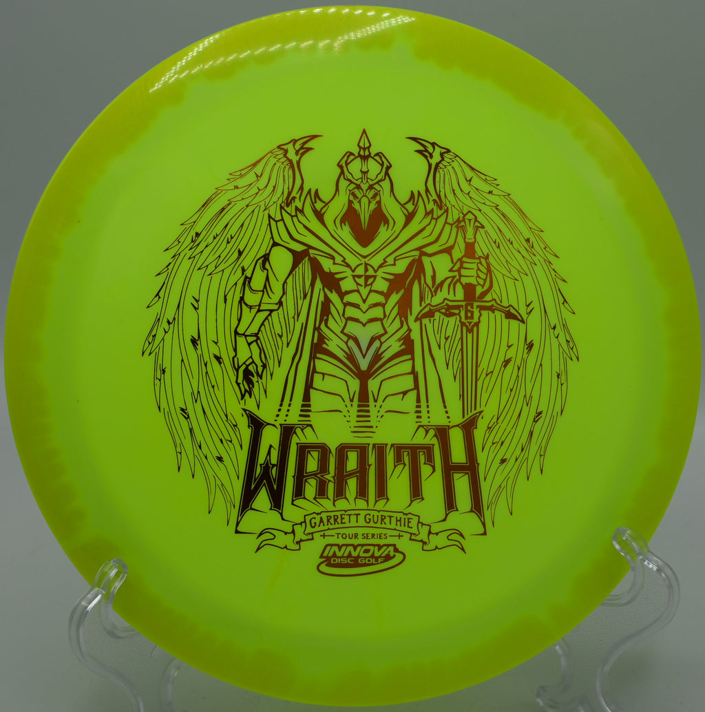 "Garrett Gurthie Halo Wraith - premium disc golf driver for forehand throws, Orlando, FL."
