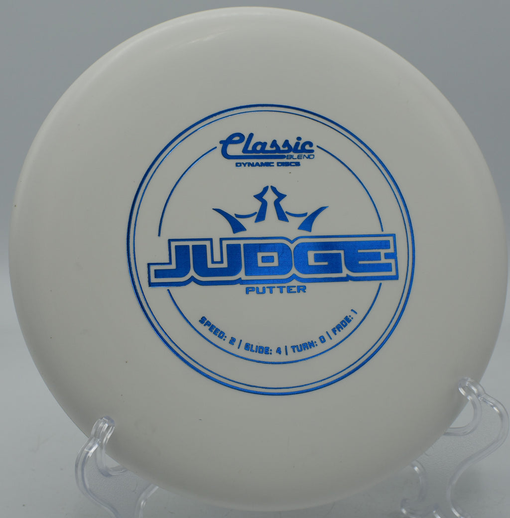 Soft landing with a Classic Blend Judge at Harmon Hills Disc Golf Course in Fall Branch, Tennessee.

