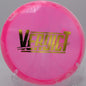 Strong hyzer approach with a Lucid Ice Orbit Verdict at Creekside Disc Golf Course in Salt Lake City, Utah.

