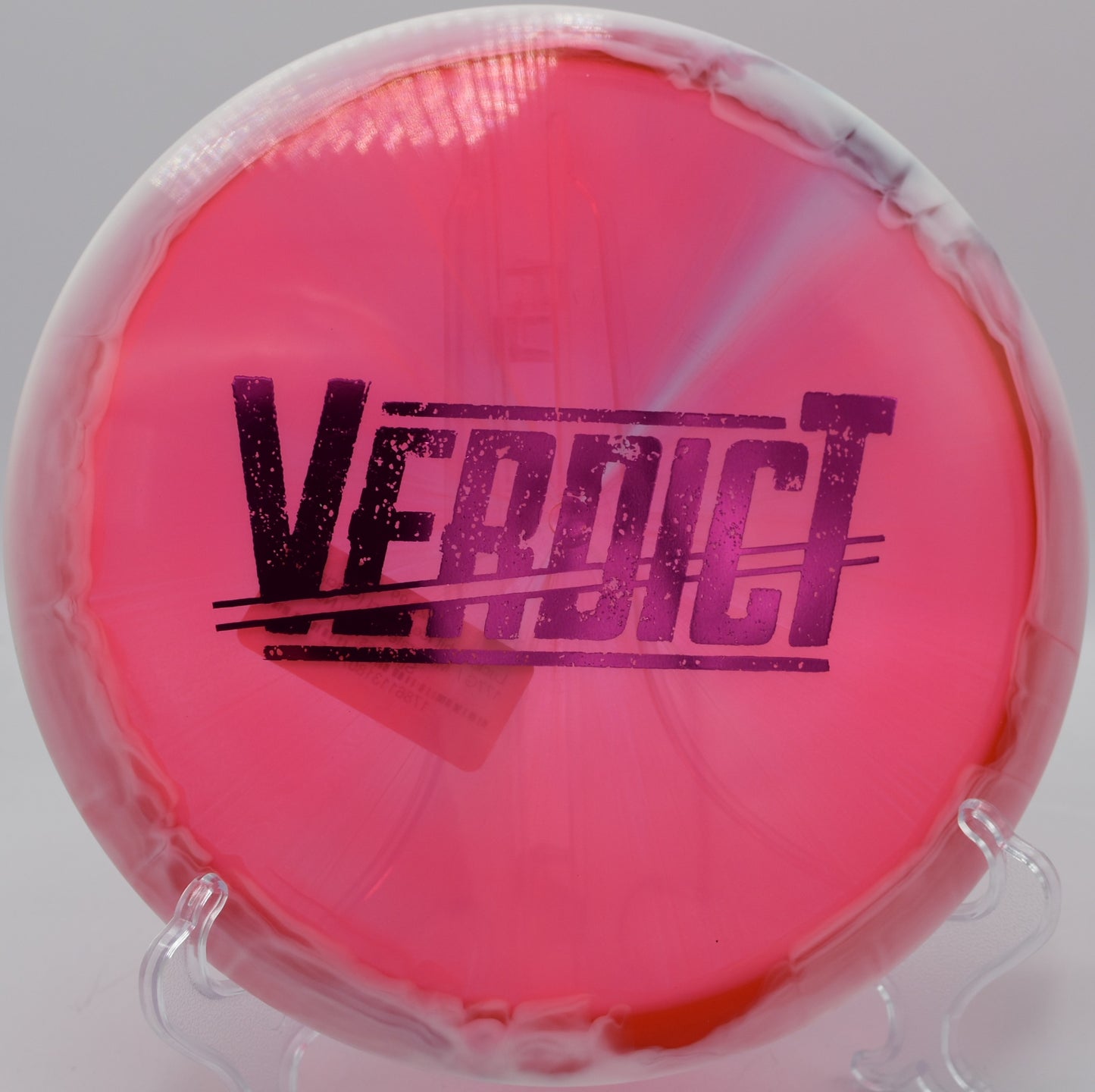 Lucid Ice Orbit Verdict carving through the woods at Brengle Terrace Disc Golf Course in Vista, California.


