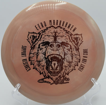 "Eero Markkanen Swirly Star Destroyer designed for power and precision in Ohio disc golf."
