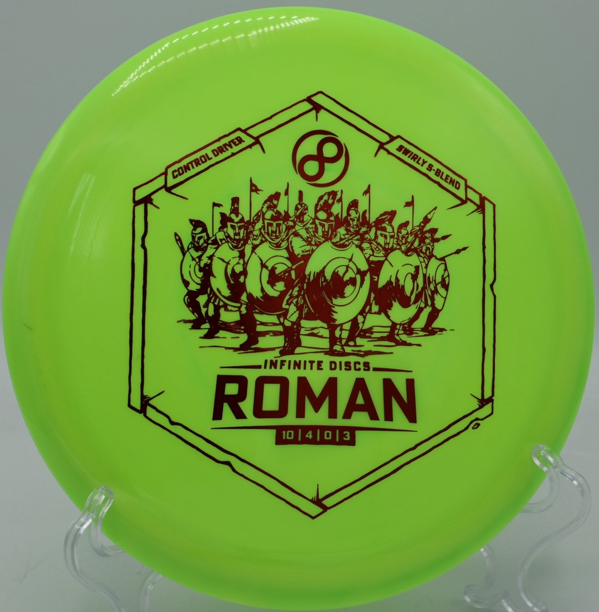 Swirly S - Blend Roman - Flexline Discs - 16079351124573