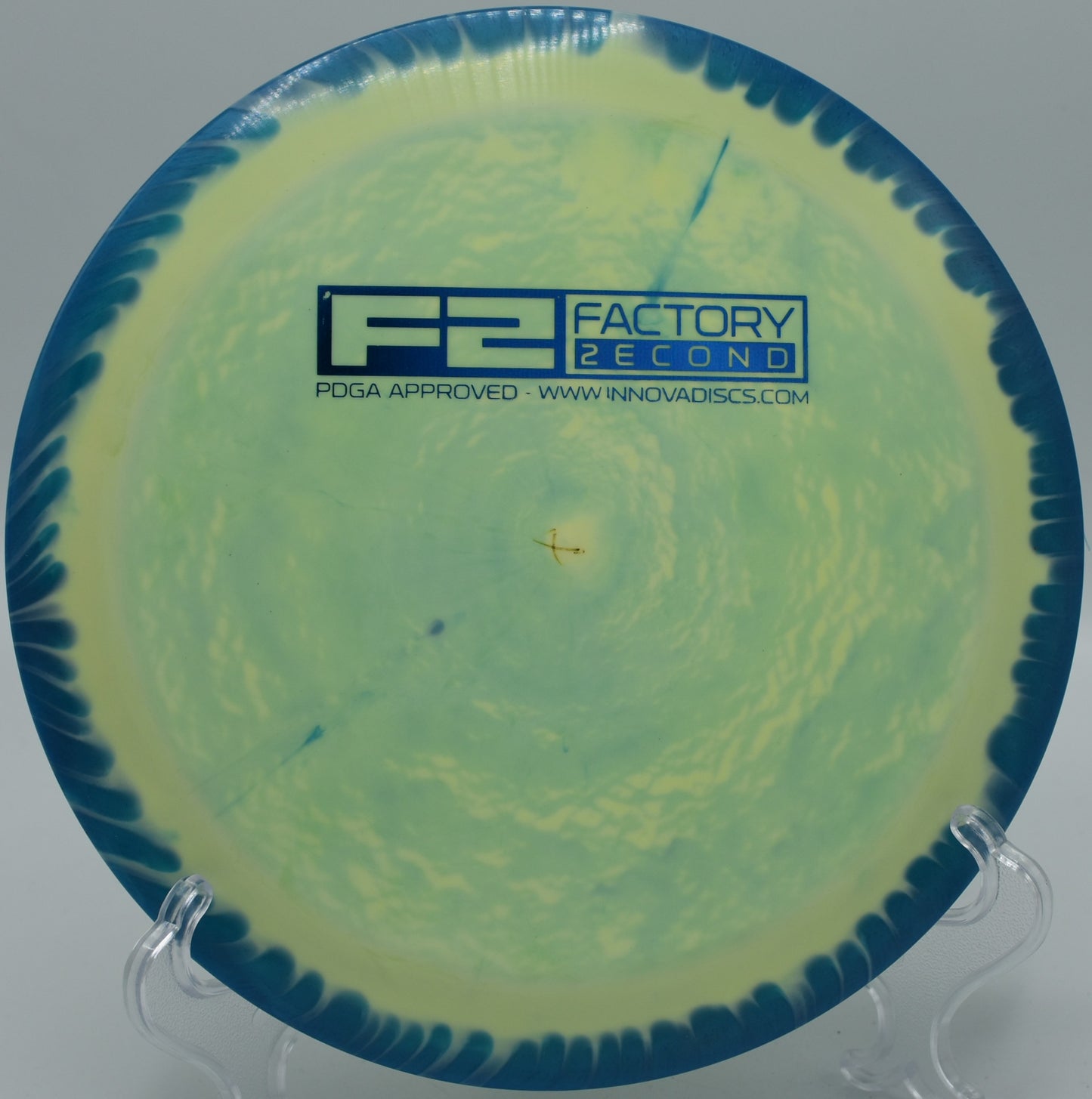 "Innova 1st Run Halo Destroyer delivering maximum glide on Florida’s open disc golf courses."
