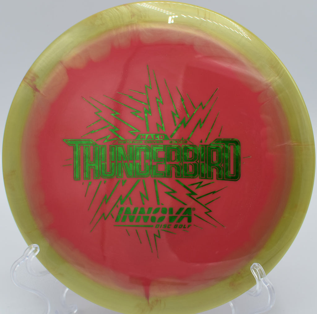 Halo Thunderbird fading predictably into the green at Persimmon Ridge DGC in Jonesboro, Arkansas.

