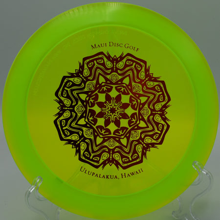 "Innova Champion XCaliber driver, perfect for disc golfers in Phoenix, AZ, seeking stability and control in extreme wind."
