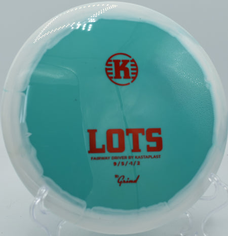 K1 Grind Lots launched flat down the fairway at Zephyrhills Disc Golf Course in Florida.

