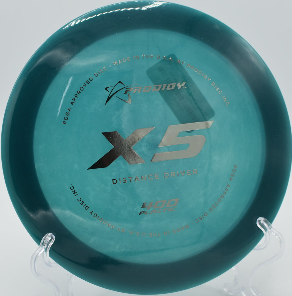"Prodigy X5 unleashes a long, controlled roller at Hidden Ridge Disc Golf in West Milford, NJ with consistent glide."
