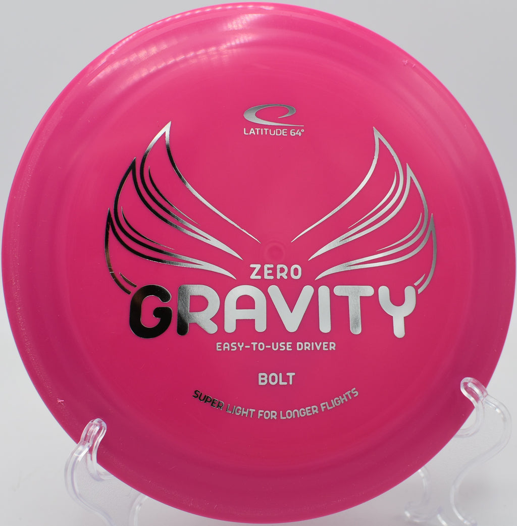 High-speed flex shot with a Zero Gravity Bolt at Big Red Disc Golf Course in Redmond, Oregon.

