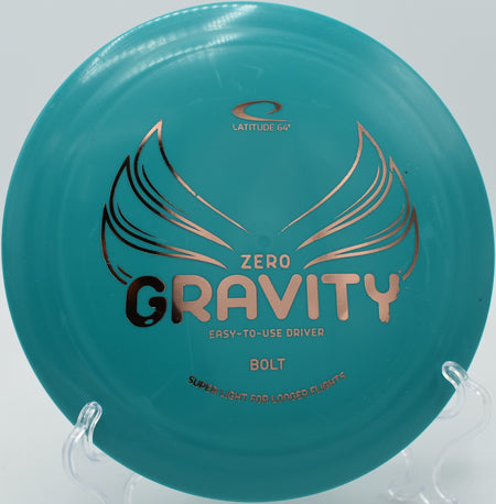 Zero Gravity Bolt cutting through open air at Burnet Woods Disc Golf Course in Cincinnati, Ohio.

