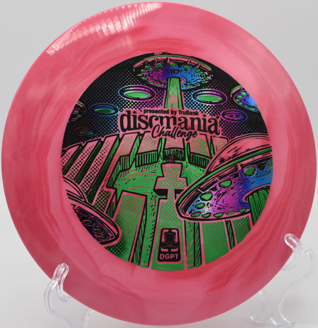 Max-effort drive with a Swirl S-Line DD1 at The Rez Disc Golf Course in Brandon, Mississippi.

