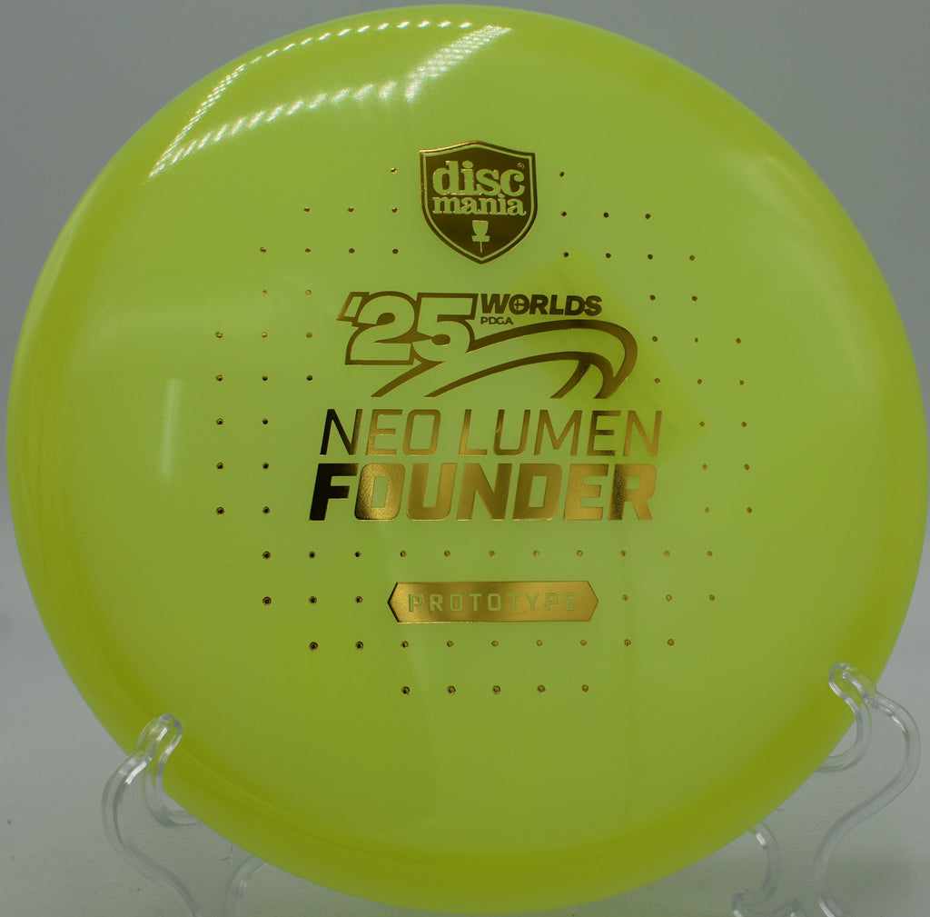 Lumen Prototype Founder glowing flight at Sunset Hills DGC in Pekin, Illinois

