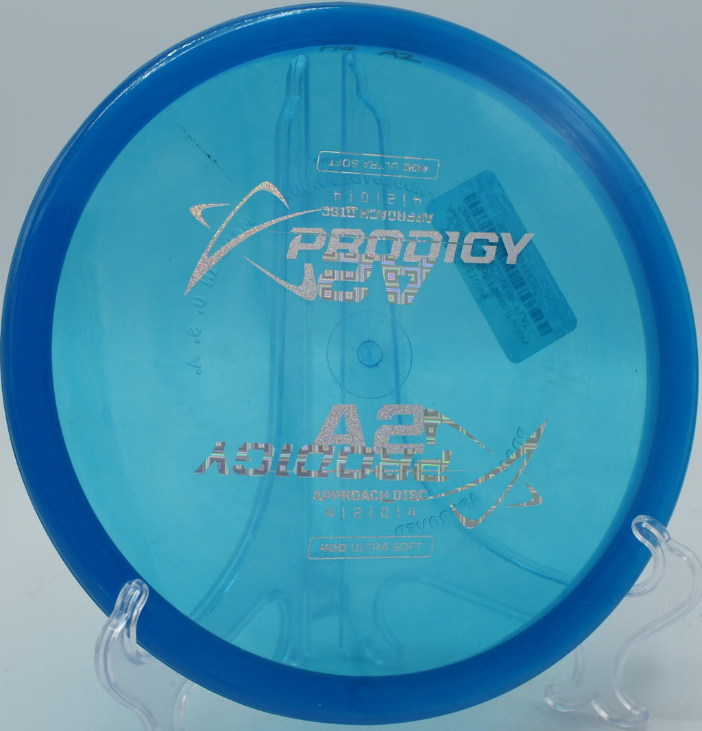 "Prodigy A2 ensures reliable, wind-proof fairway drives at Eagle Creek Disc Golf in Denver, CO with a smooth fade."

