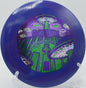 Full flight with a Swirl S-Line DD1 at Winthrop Gold Disc Golf Course in Rock Hill, South Carolina.

