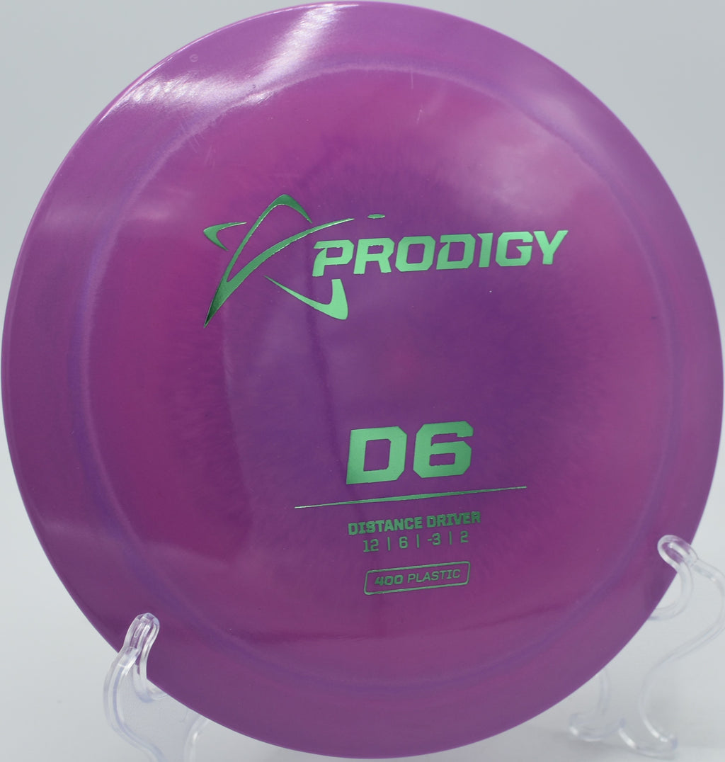 "Prodigy D6 powers dynamic turnover drives at Maple Hill Disc Golf in Leicester, MA with high-speed glide and gentle fade."
