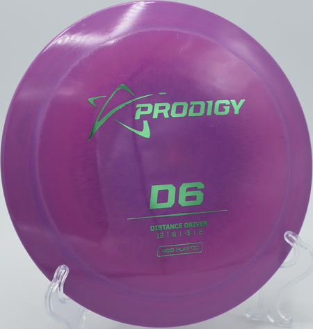 "Prodigy D6 powers dynamic turnover drives at Maple Hill Disc Golf in Leicester, MA with high-speed glide and gentle fade."

