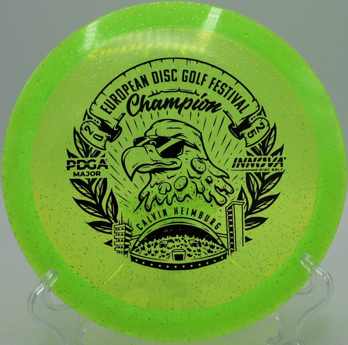 Metal Flake Champion Eagle (Calvin Heimburg EDGF Commemorative) - Flexline Discs - 49195851138237
