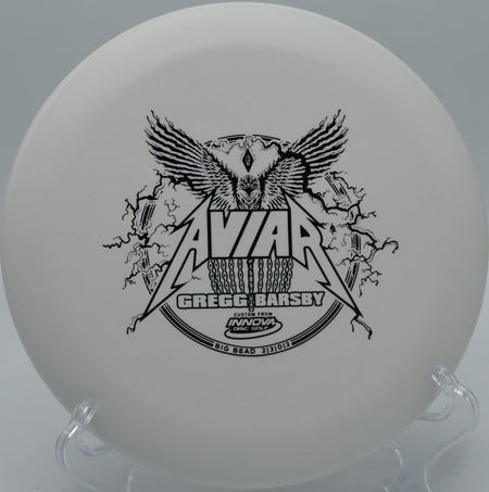 "KC Pro Aviar putter by Greg Barsby for overstable drives, great for Washington State disc golfers."
