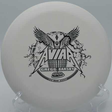 "Disc golfers in Lakewood, WA trust the Greg Barsby KC Pro Aviar for durability and control."
