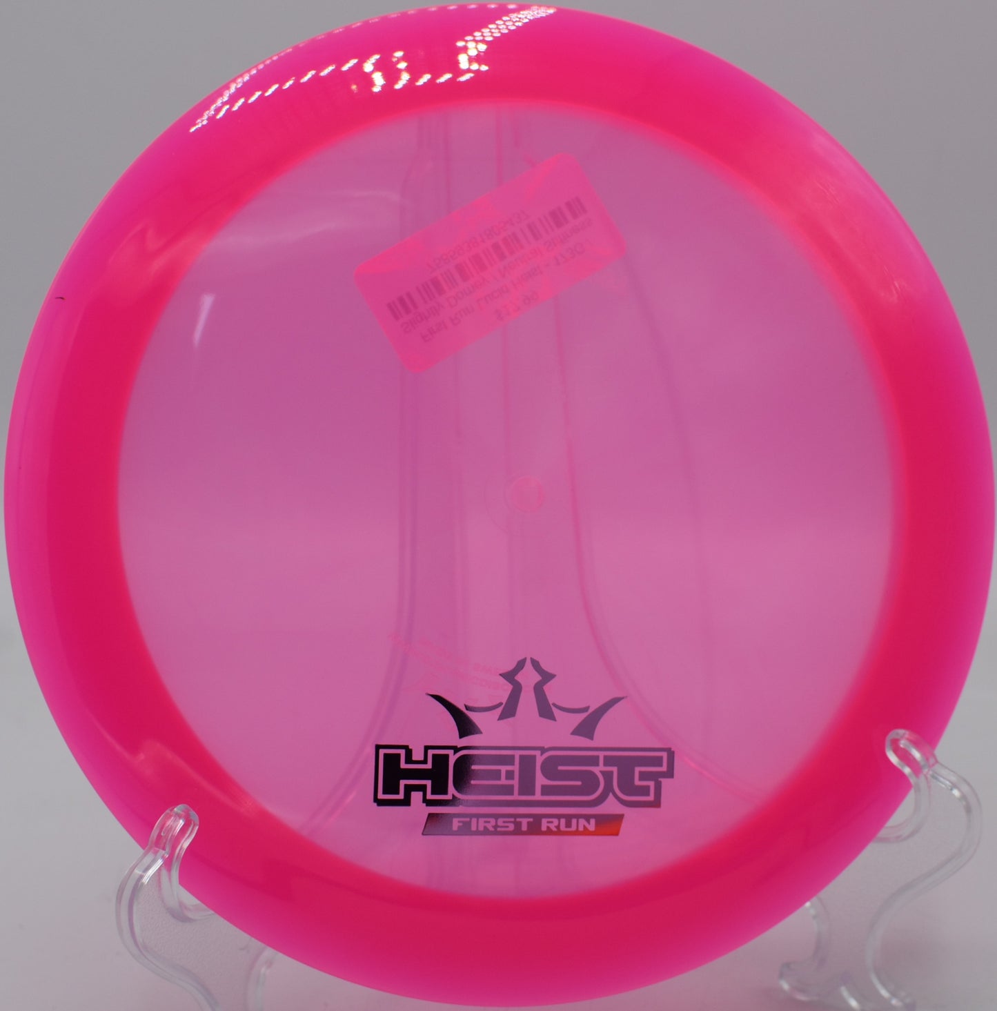 Lucid Heist threading a tight gap at Creekside Park Disc Golf Course in Archdale, North Carolina.

