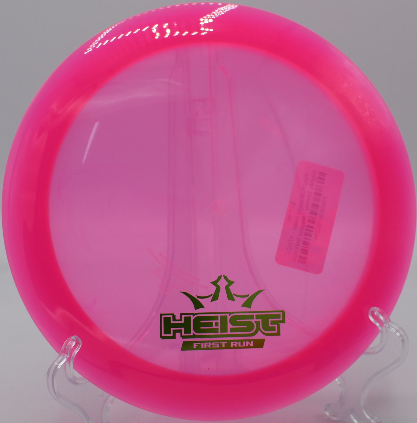 Effortless flex shot with a Lucid Heist at Mayflower Hills Disc Golf Course in Roanoke, Virginia.

