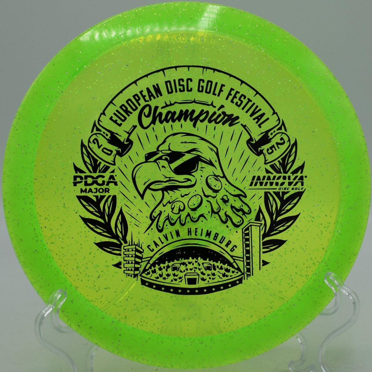 Metal Flake Champion Eagle (Calvin Heimburg EDGF Commemorative) - Flexline Discs - 49195851756573