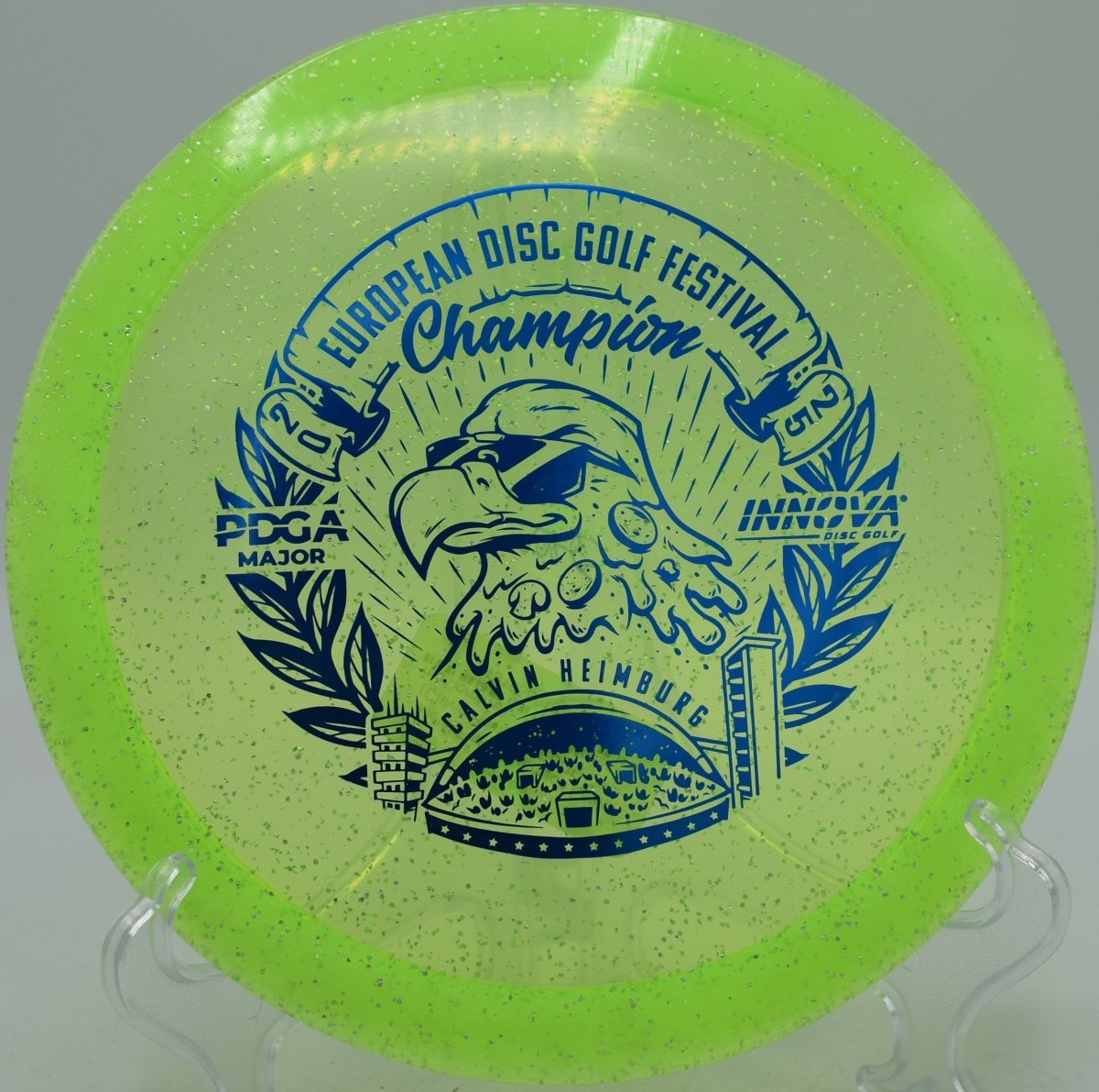Metal Flake Champion Eagle (Calvin Heimburg EDGF Commemorative) - Flexline Discs - 49195851829437