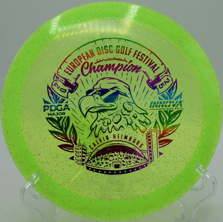 Metal Flake Champion Eagle (Calvin Heimburg EDGF Commemorative) - Flexline Discs - 49195852098909