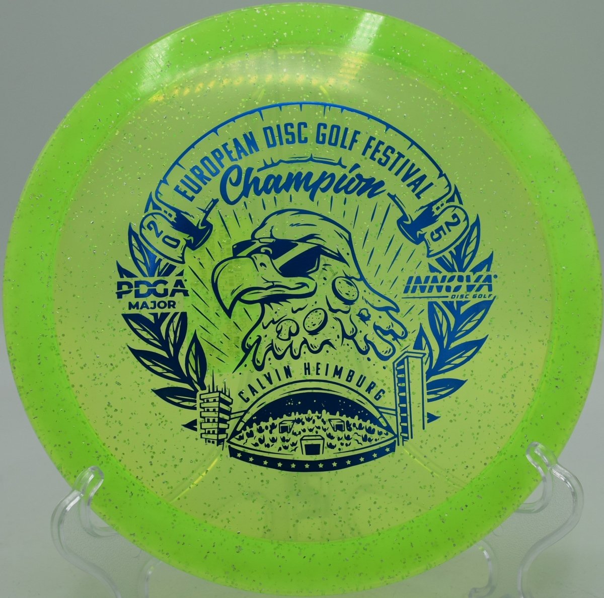 Metal Flake Champion Eagle (Calvin Heimburg EDGF Commemorative) - Flexline Discs - 49195852216765