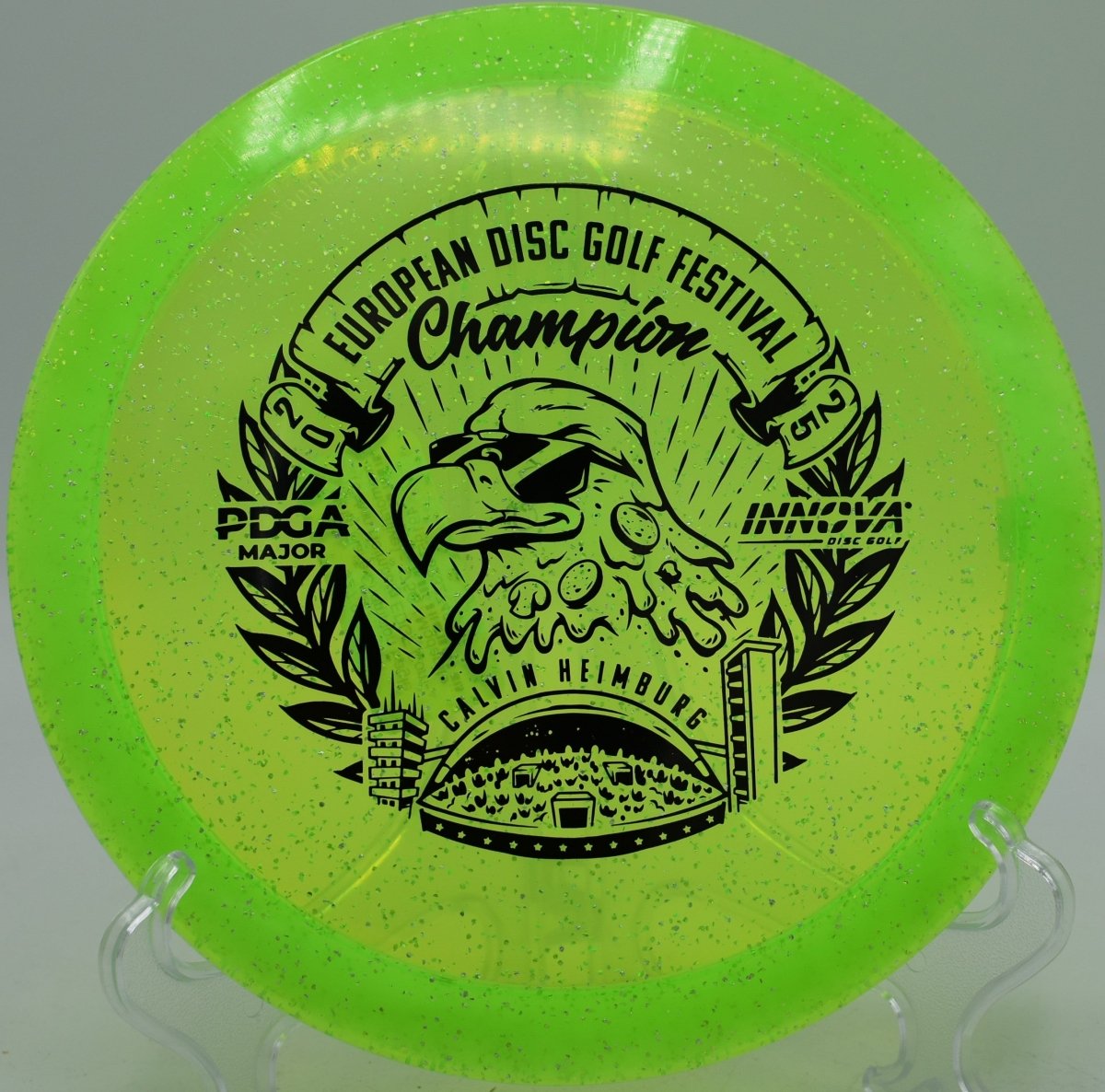 Metal Flake Champion Eagle (Calvin Heimburg EDGF Commemorative) - Flexline Discs - 49195852327485