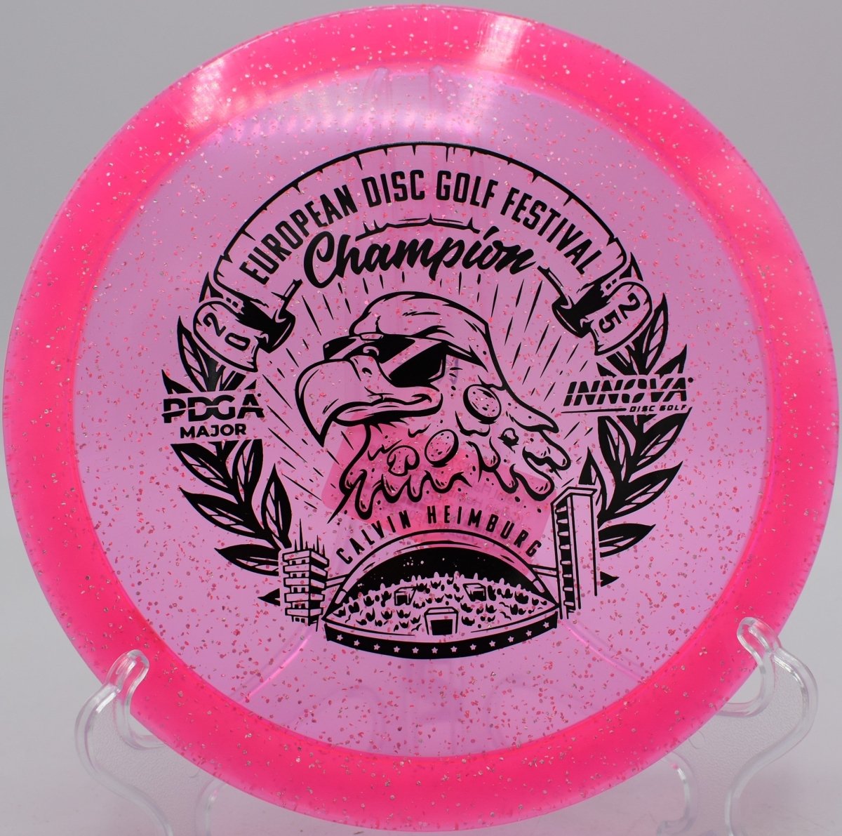 Metal Flake Champion Eagle (Calvin Heimburg EDGF Commemorative) - Flexline Discs - 70928804801629