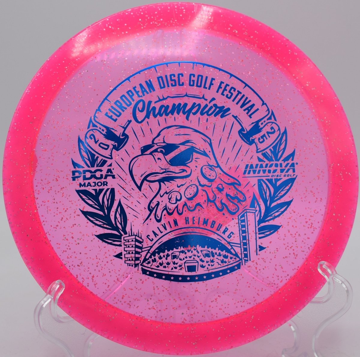 Metal Flake Champion Eagle (Calvin Heimburg EDGF Commemorative) - Flexline Discs - 70928804966013
