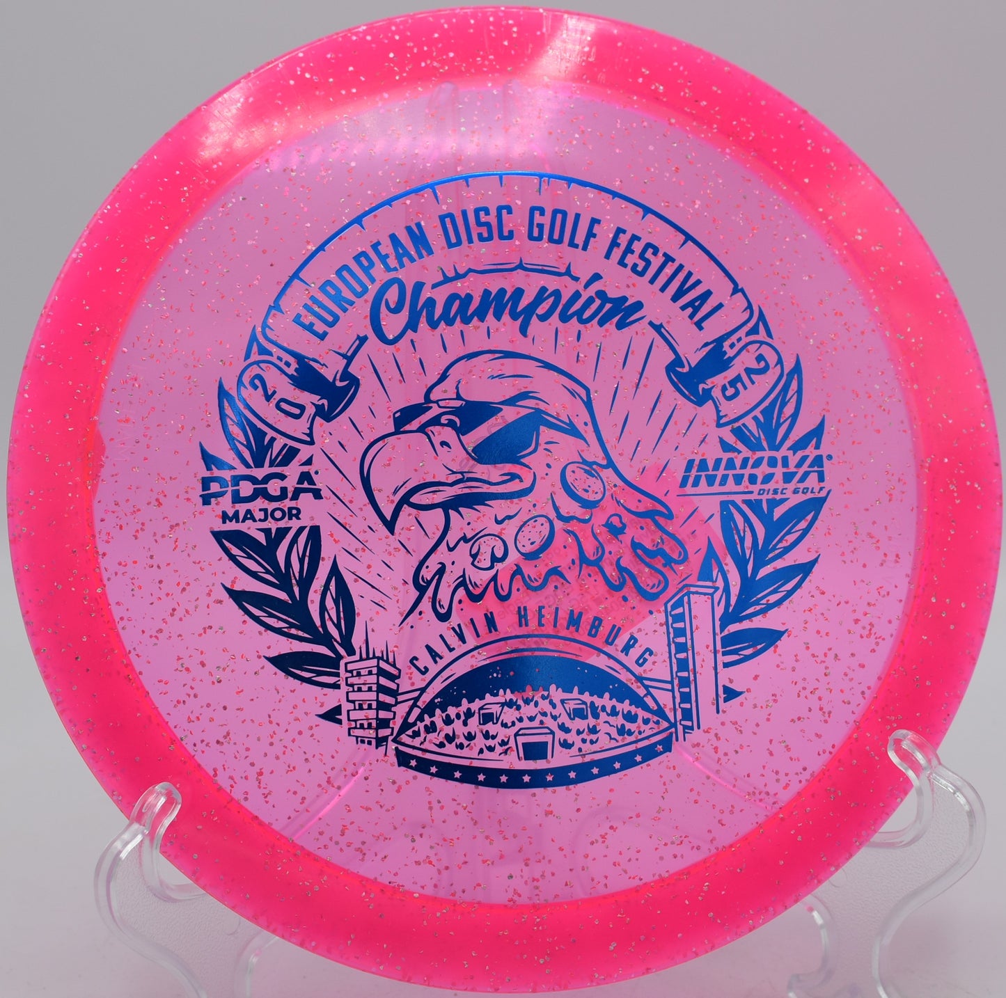 Innova Eagle crisp forehand line at Timmons Park in Greenville, South Carolina


